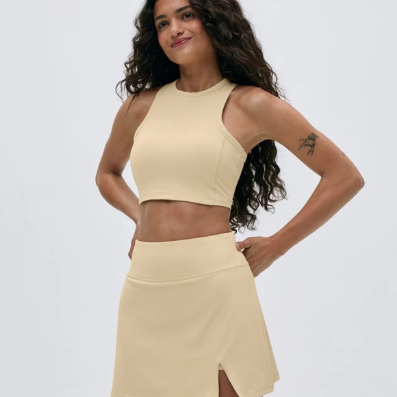 Adanola Ultimate Set — Butter Yellow Tank Bra & A-Line Skirt (NWT, Size M/L) 320 - Picture 7 of 11